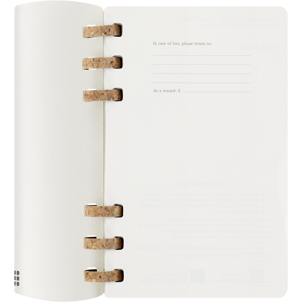 Spiralny kalendarz MOLESKINE - Notatniki i notesy z nadrukiem logo | VEBI - zdjęcie 4