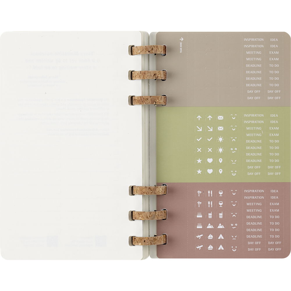Spiralny kalendarz MOLESKINE - Notatniki i notesy z nadrukiem logo | VEBI - zdjęcie 18