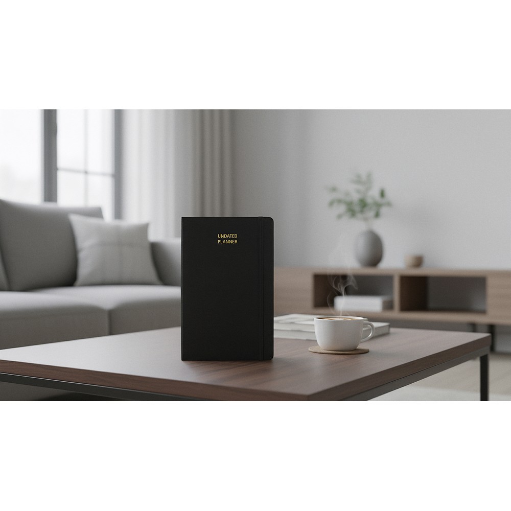 Kalendarz Moleskine XL Undated - terminarz tygodniowy A5 - zdjęcie 2