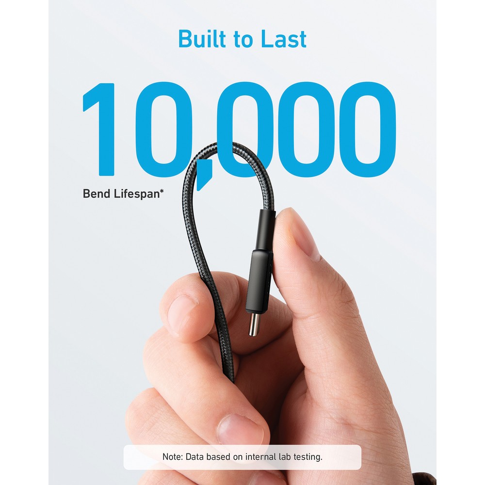 Kabel USB-C Anker 60W - szybkie ładowanie i transfer danych - Kable z nadrukiem logo | VEBI - zdjęcie 8