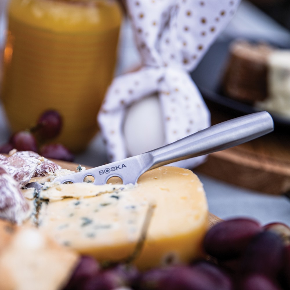 Zestaw małych noży do sera BOSKA Mini Copenhagen ze stali - Akcesoria kuchenne z nadrukiem logo | VEBI - zdjęcie 13