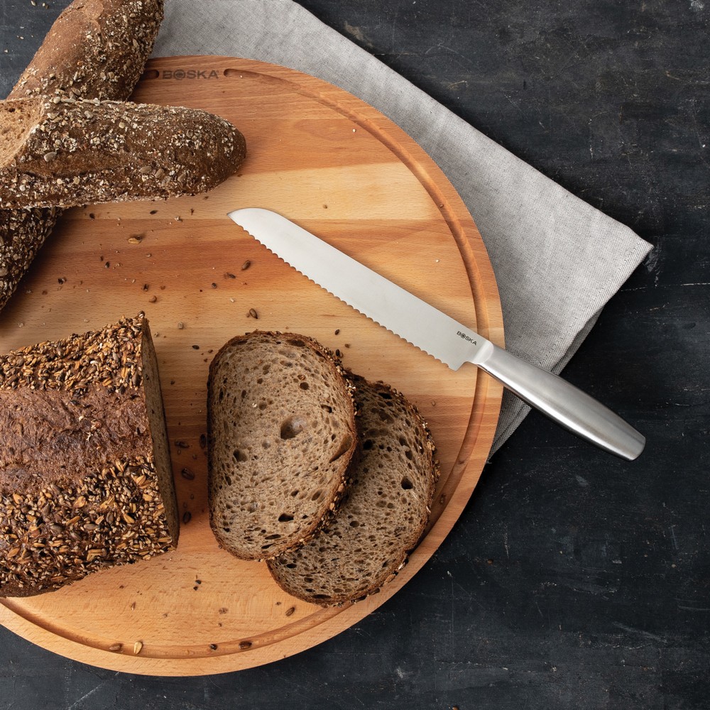 Zestaw noży kuchennych BOSKA Copenhagen ze stali nierdzewnej - Akcesoria kuchenne z nadrukiem logo | VEBI - zdjęcie 15