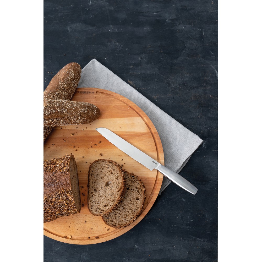 Zestaw noży kuchennych BOSKA Copenhagen ze stali nierdzewnej - Akcesoria kuchenne z nadrukiem logo | VEBI - zdjęcie 16
