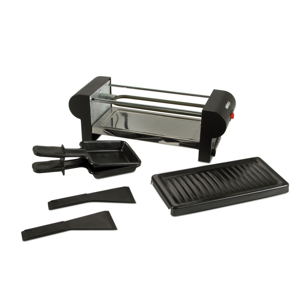 Grill elektryczny BOSKA Raclette Mini z akcesoriami - Akcesoria kuchenne z nadrukiem logo | VEBI - zdjęcie 2