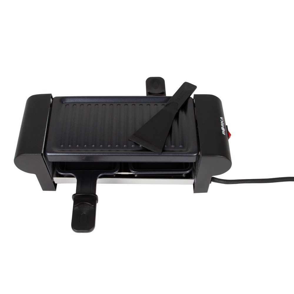 Grill elektryczny BOSKA Raclette Mini z akcesoriami - Akcesoria kuchenne z nadrukiem logo | VEBI - zdjęcie 5