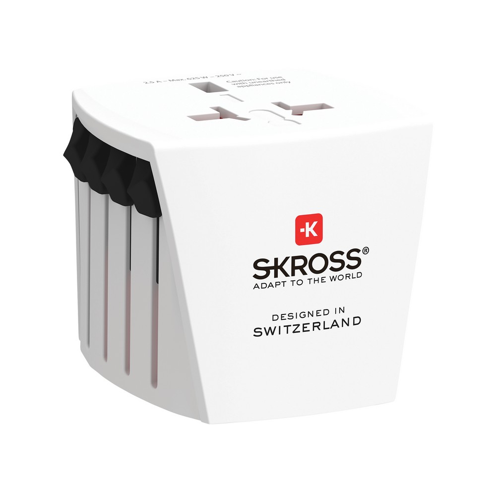 Uniwersalny adapter podróżny SKROSS MUV Micro z nadrukiem - zdjęcie 3