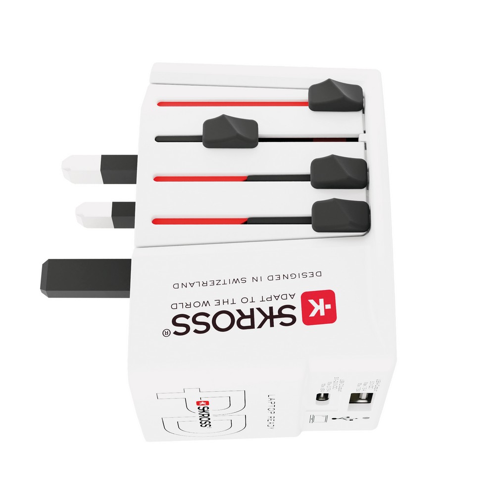 Adapter podróżny SKROSS MUV 65W z logo firmy - Elektronika z nadrukiem logo | VEBI - zdjęcie 6