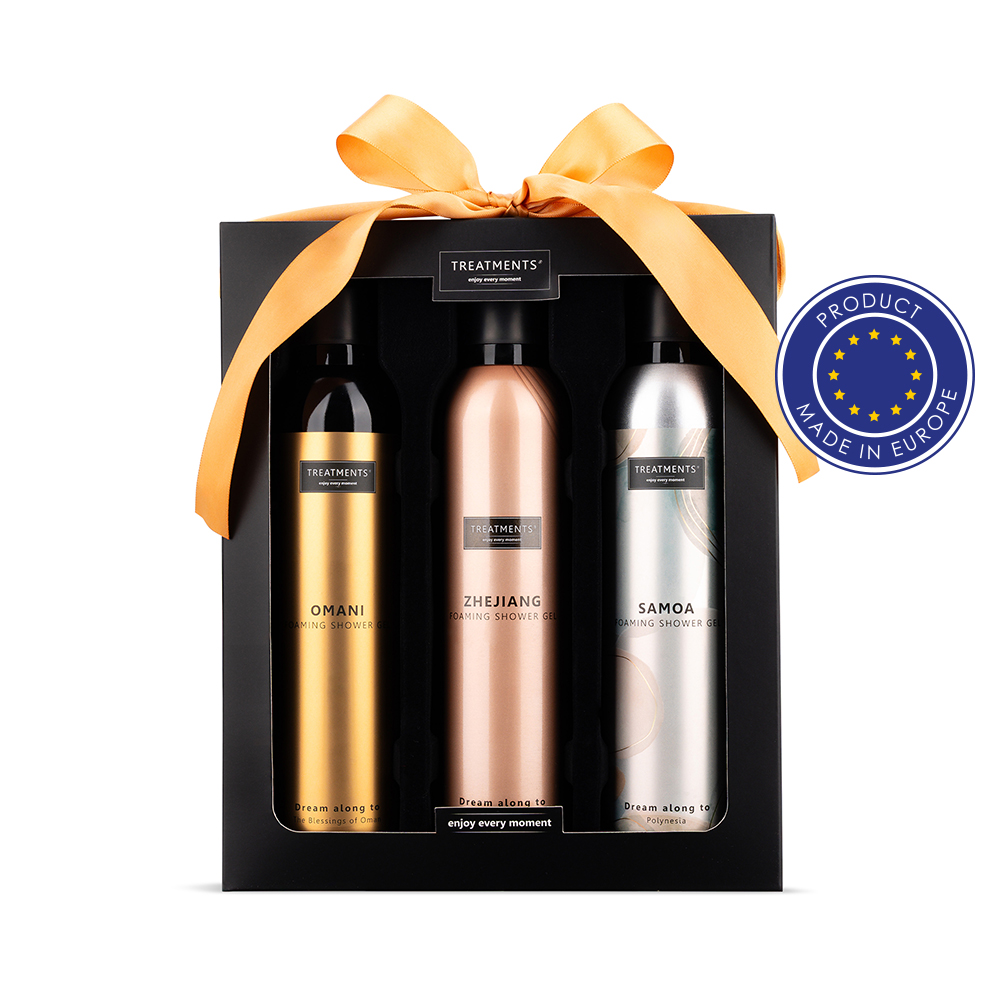 Zestaw trzech żeli pod prysznic Foaming Extravagance