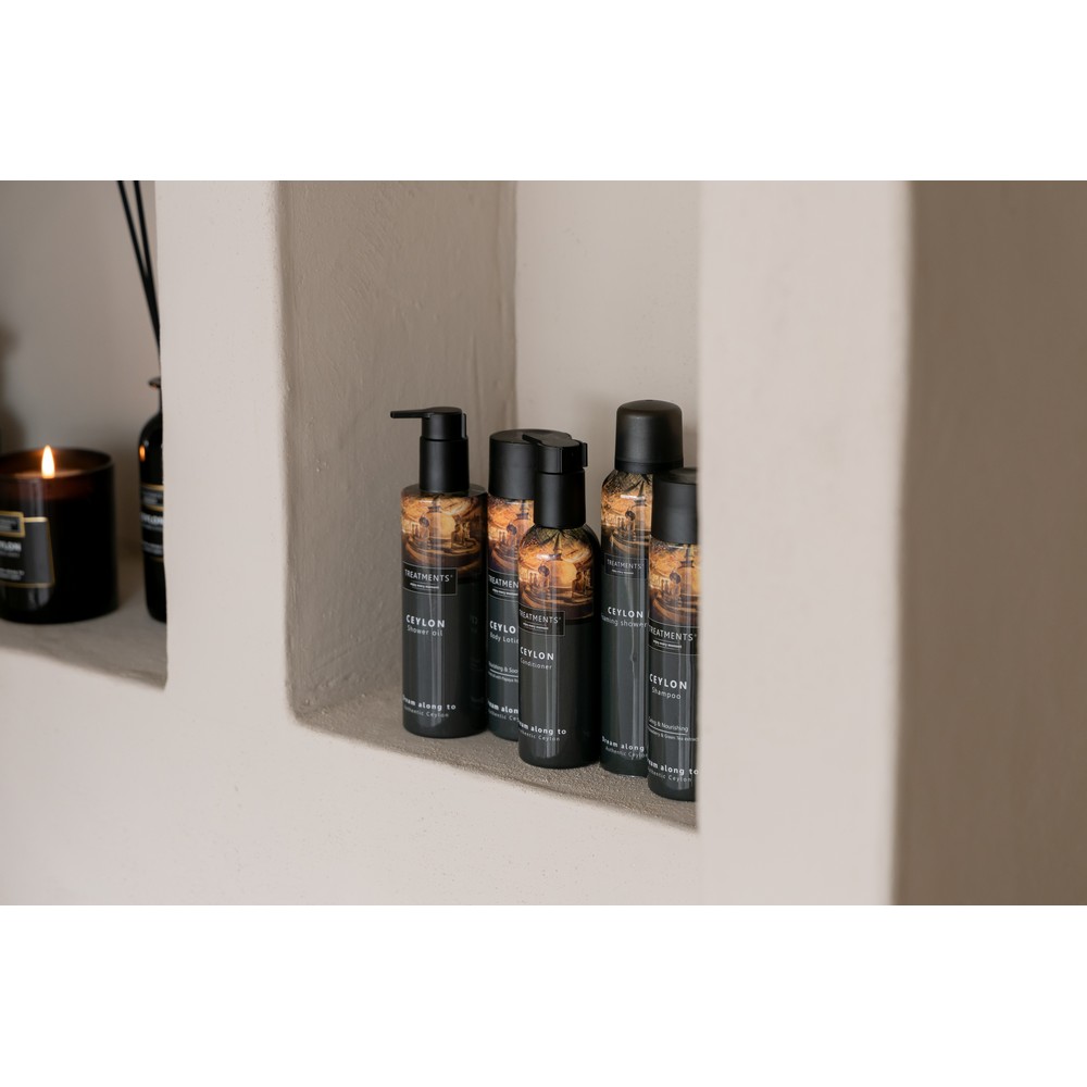 Pieniący się żel pod prysznic TREATMENTS 200ml z nadrukiem - Wyposażenie wnętrz z nadrukiem logo | VEBI - zdjęcie 9
