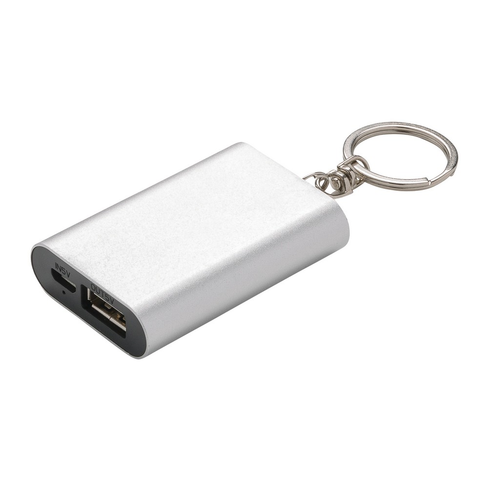 Power bank brelok 1000 mAh z logo firmy - Power banki z nadrukiem logo | VEBI