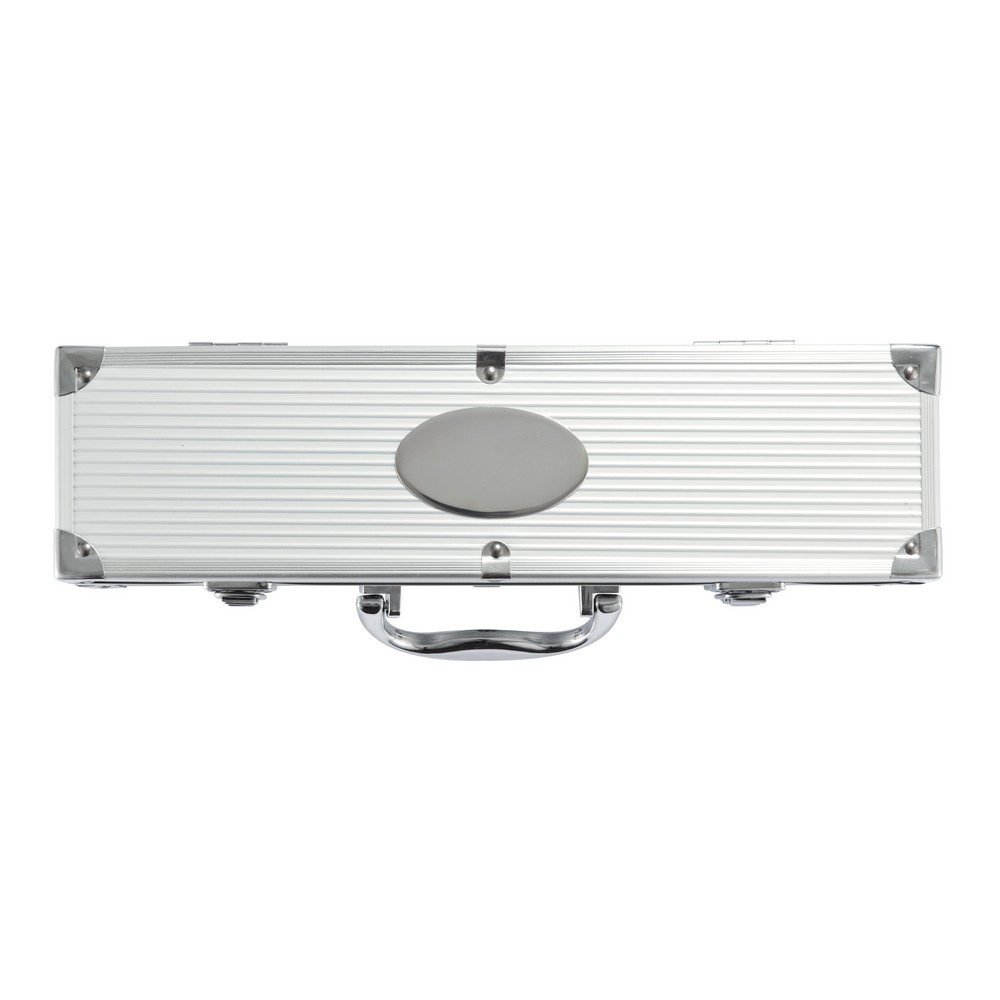 Profesjonalny zestaw grillowy ze stali nierdzewnej, 3 elementy - zdjęcie 4