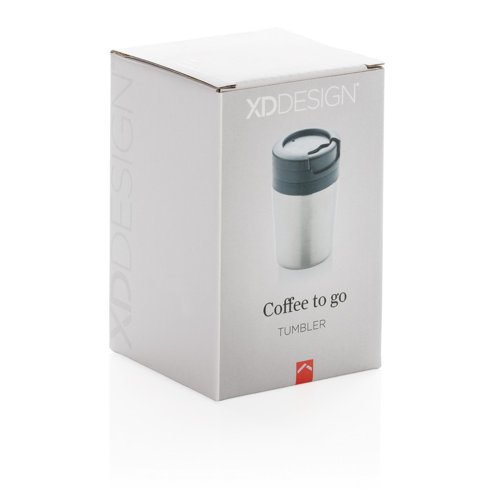Kompaktowy kubek termiczny Coffee To Go 160ml - Kubki i butelki termiczne z nadrukiem logo | VEBI - zdjęcie 42