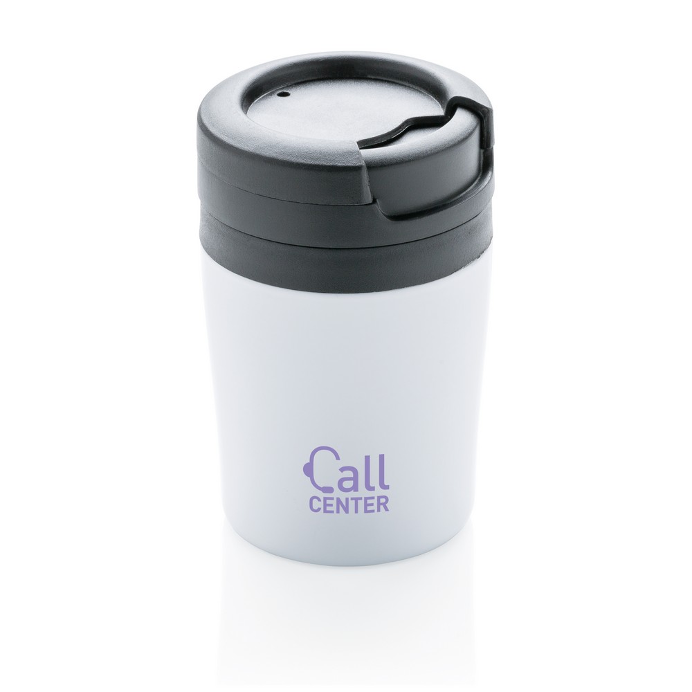 Kompaktowy kubek termiczny Coffee To Go 160ml - Kubki i butelki termiczne z nadrukiem logo | VEBI - zdjęcie 6