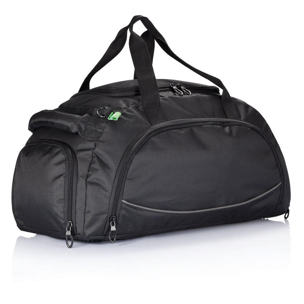 Torba sportowa Florida 600D - z kieszenią na buty - Torby i walizki podróżne z nadrukiem logo | VEBI