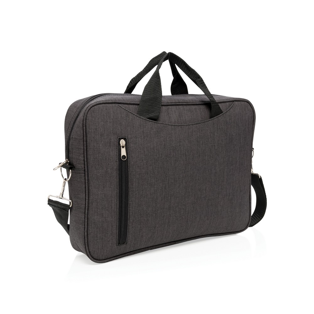 Torba na laptop 15" z poliestru - ekologiczna ochrona sprzętu - Torby i plecaki na laptopy z nadrukiem logo | VEBI
