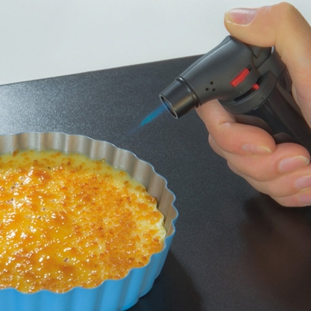 Palnik kuchenny PESARO z logo - praktyczny gadżet reklamowy - Akcesoria kuchenne z nadrukiem logo | VEBI - zdjęcie 2