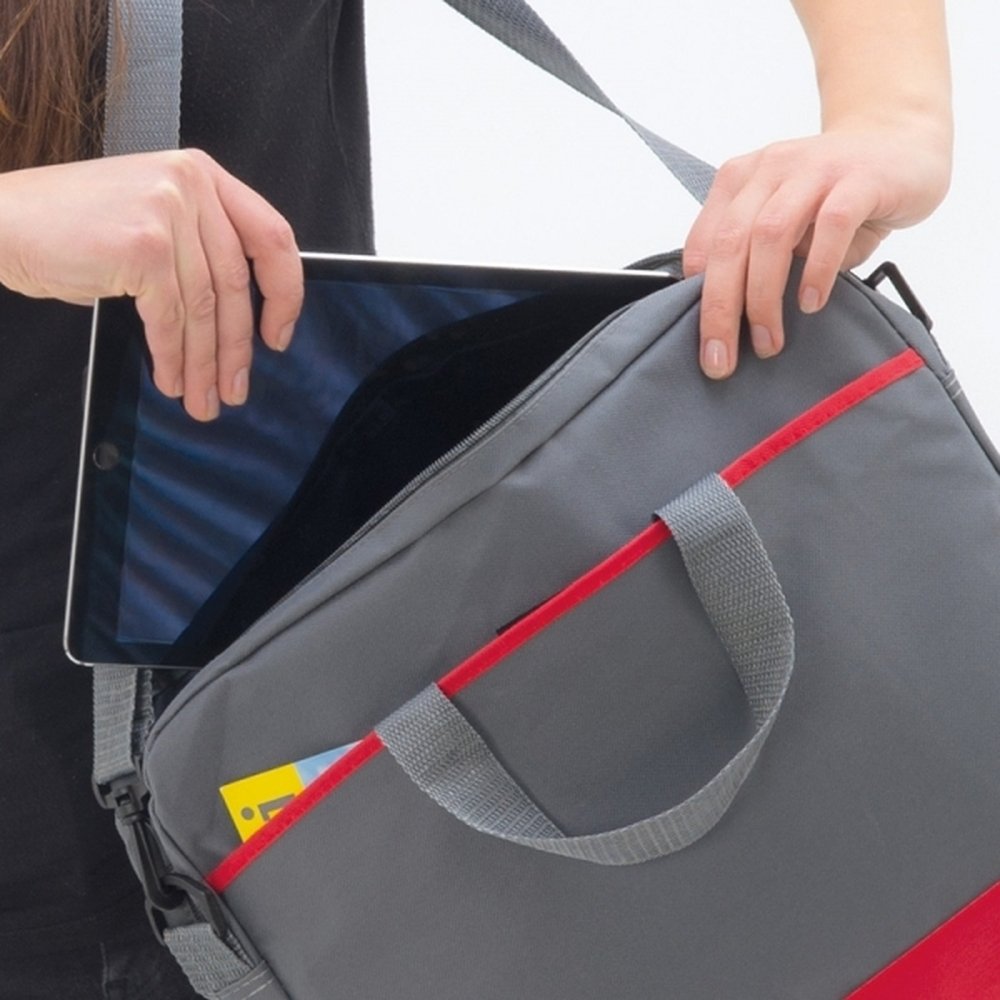 Torba na laptopa Ferrol – styl i funkcjonalność w podróży - Torby i plecaki na laptopy z nadrukiem logo | VEBI - zdjęcie 5