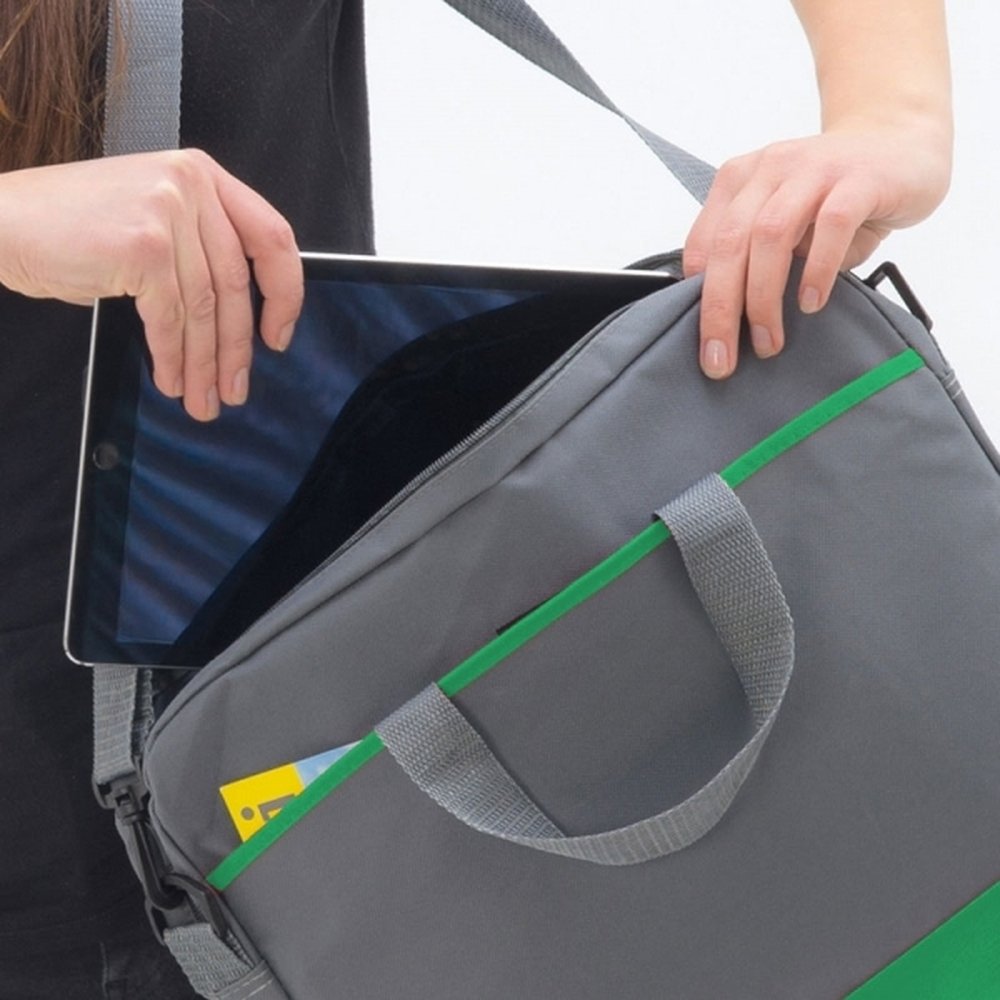 Torba na laptopa Ferrol – styl i funkcjonalność w podróży - Torby i plecaki na laptopy z nadrukiem logo | VEBI - zdjęcie 17