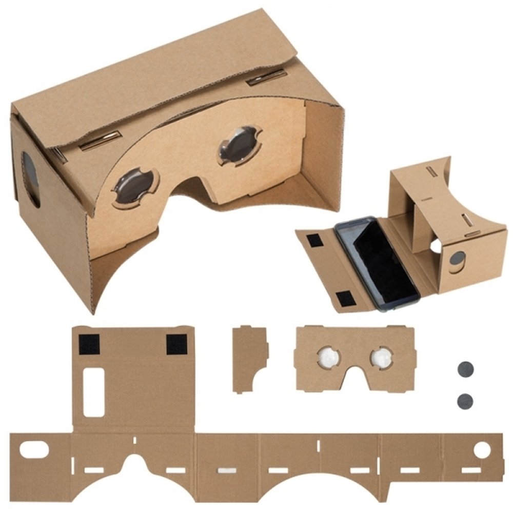 Tekturowe okulary VR PORTSMOUTH z nadrukiem logo - Akcesoria do telefonów z nadrukiem logo | VEBI - zdjęcie 2