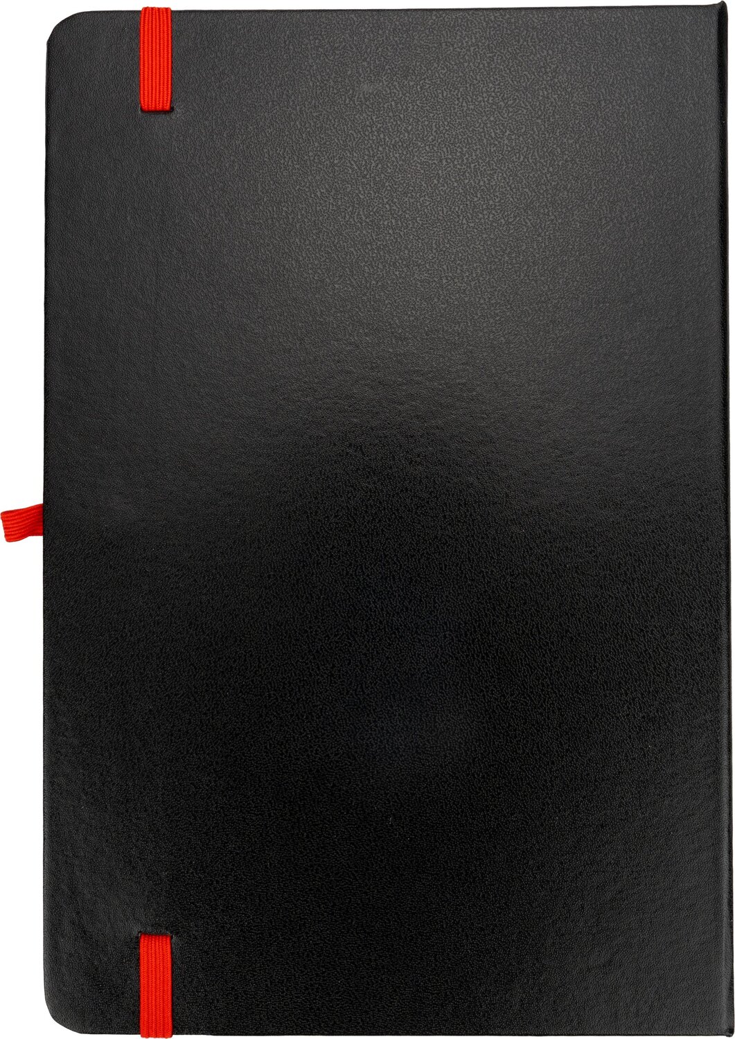 Notes A5 w linie Cuxhaven z zakładką i miejscem na długopis - Notatniki i notesy z nadrukiem logo | VEBI - zdjęcie 5