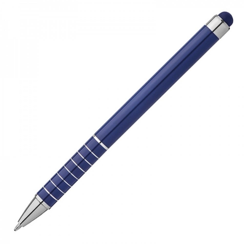 Długopis metalowy z touch pen LUEBO - eleganckie pisanie i obsługa ekranów - Touch pen z nadrukiem logo | VEBI - zdjęcie 21