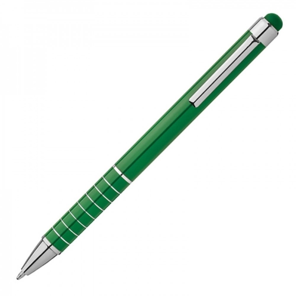 Długopis metalowy z touch pen LUEBO - eleganckie pisanie i obsługa ekranów - Touch pen z nadrukiem logo | VEBI - zdjęcie 23