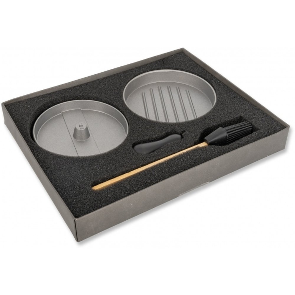 Aluminiowa forma do burgerów z pędzlem TEXAS