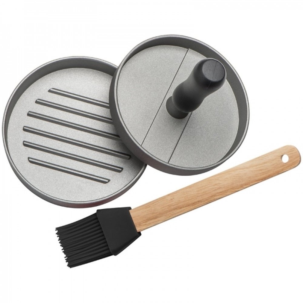 Aluminiowa forma do burgerów z pędzlem TEXAS - zdjęcie 2