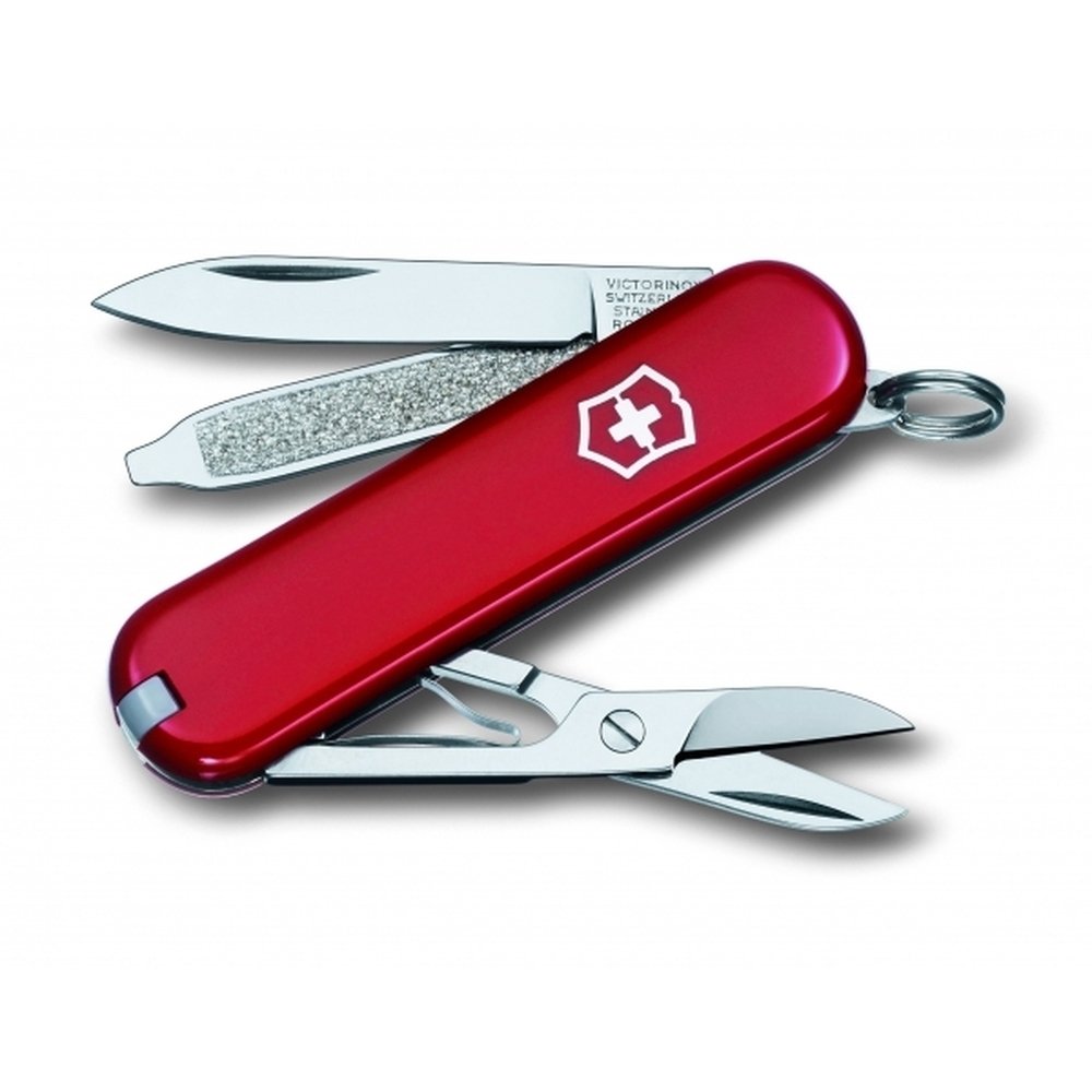 Kompaktowy scyzoryk z siedmioma narzędziami - Victorinox Classic SD - Noże i scyzoryki z nadrukiem logo | VEBI - zdjęcie 13