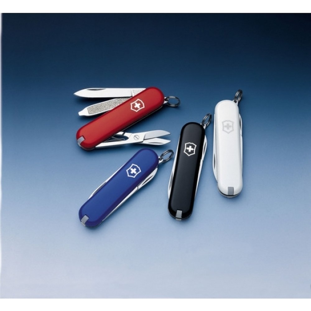 Kompaktowy scyzoryk z siedmioma narzędziami - Victorinox Classic SD - Noże i scyzoryki z nadrukiem logo | VEBI - zdjęcie 16