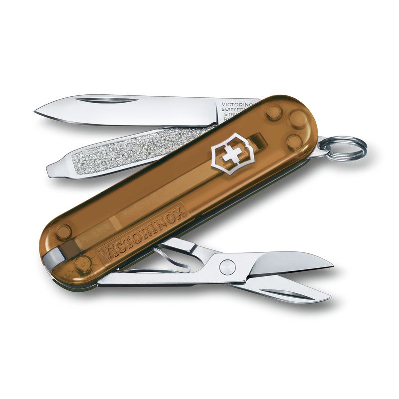 Kompaktowy scyzoryk z siedmioma narzędziami - Victorinox Classic SD - Noże i scyzoryki z nadrukiem logo | VEBI - zdjęcie 6