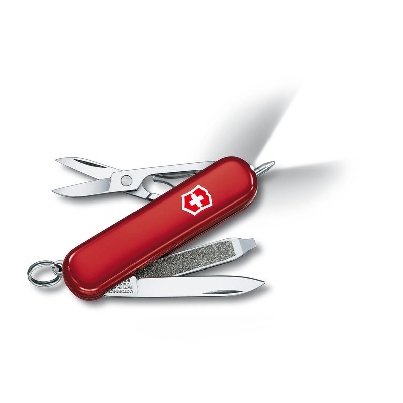Kompaktowy scyzoryk Swiss Army z LED - Victorinox Signature Lite