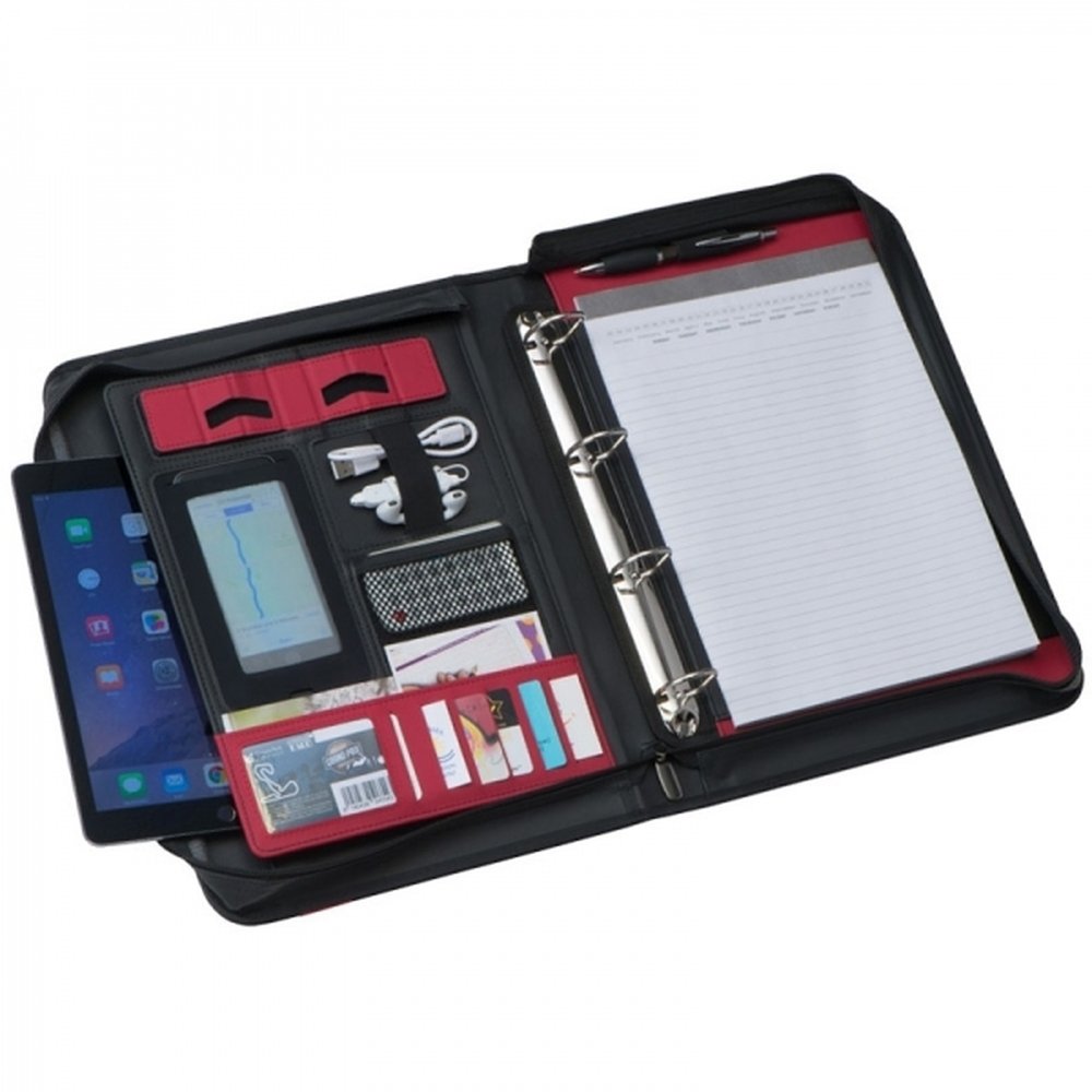 Biznesowy folder konferencyjny A4 MILWAUKEE z miejscem na tablet - zdjęcie 2