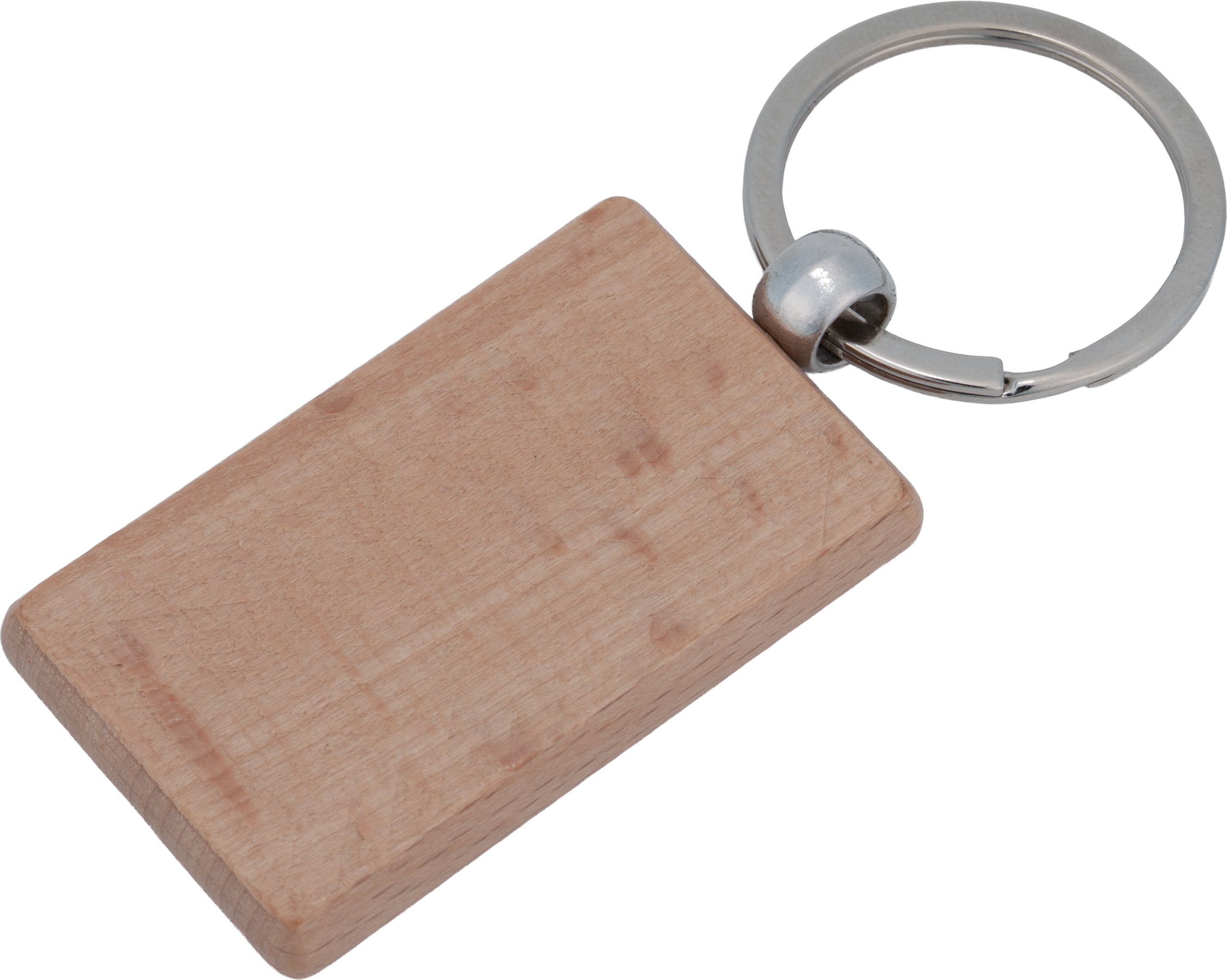 Drewniany brelok MASSACHUSETTS z nadrukiem logo