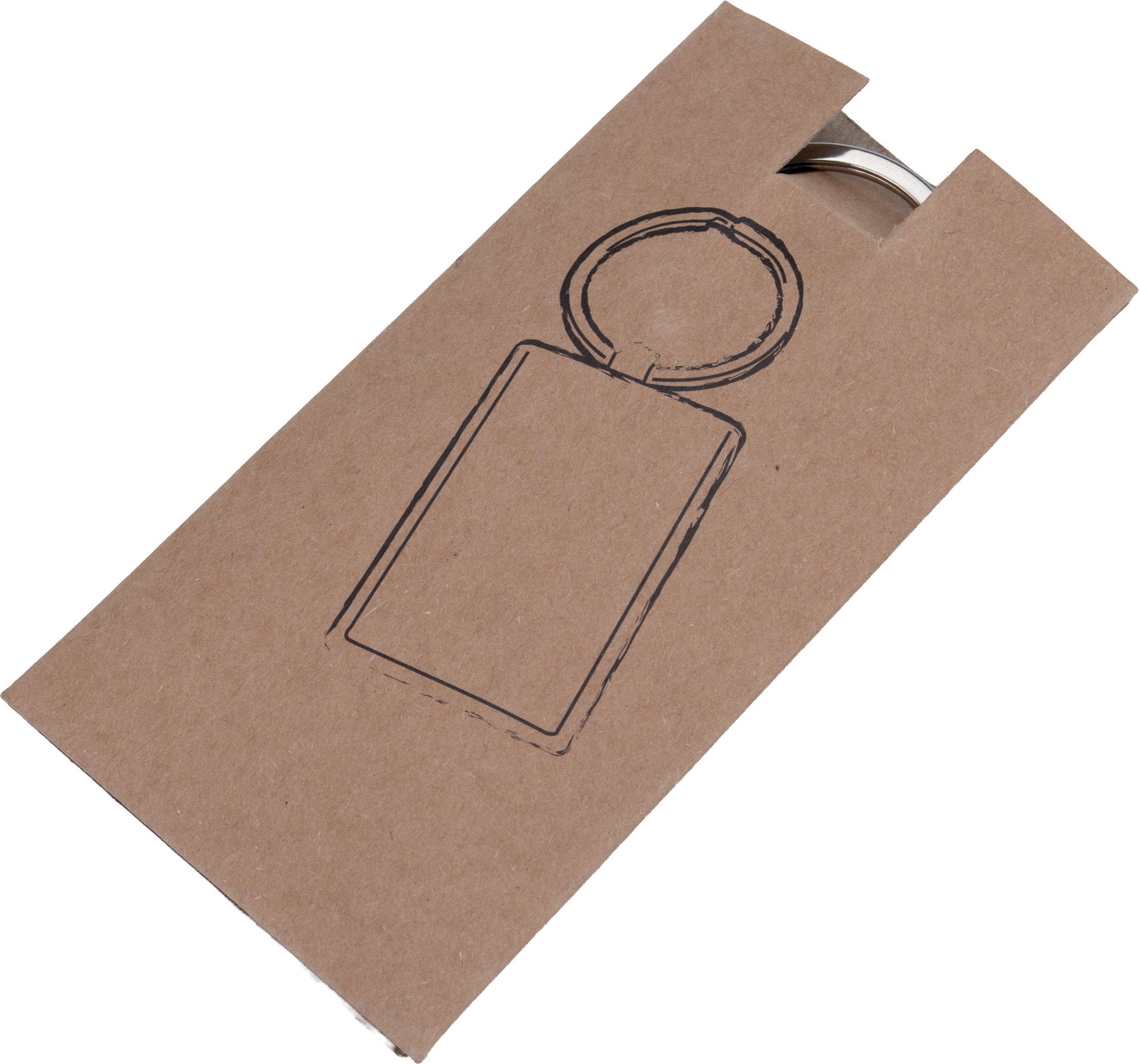 Drewniany brelok MASSACHUSETTS z nadrukiem logo - zdjęcie 4