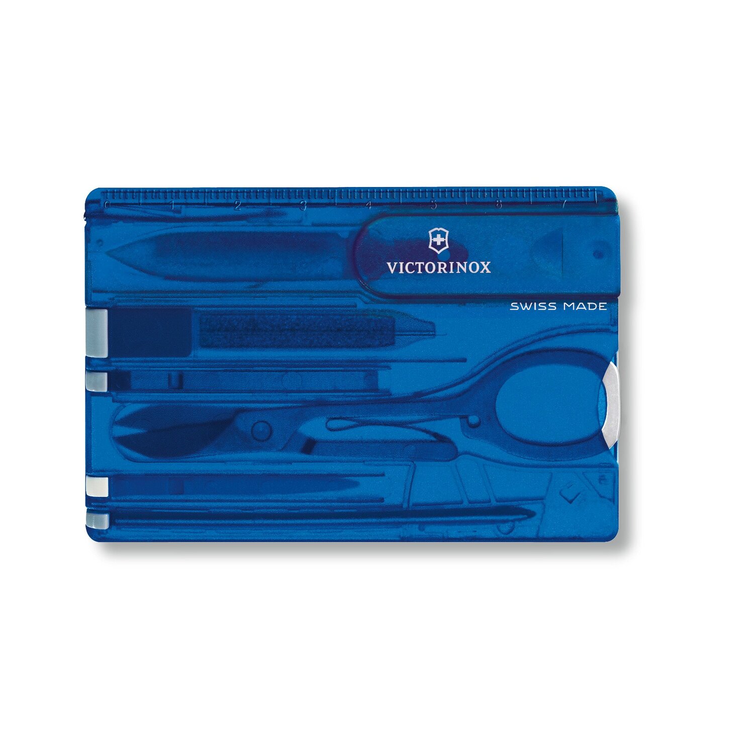 Karta narzędziowa Victorinox SwissCard Classic 10w1 - Akcesoria podróżne z nadrukiem logo | VEBI - zdjęcie 11