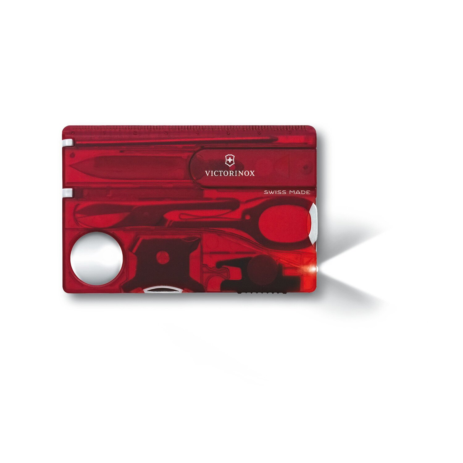 Wielofunkcyjna karta narzędziowa Victorinox SwissCard Lite - Noże i scyzoryki z nadrukiem logo | VEBI - zdjęcie 5