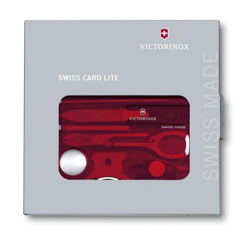 Wielofunkcyjna karta narzędziowa Victorinox SwissCard Lite - Noże i scyzoryki z nadrukiem logo | VEBI - zdjęcie 9