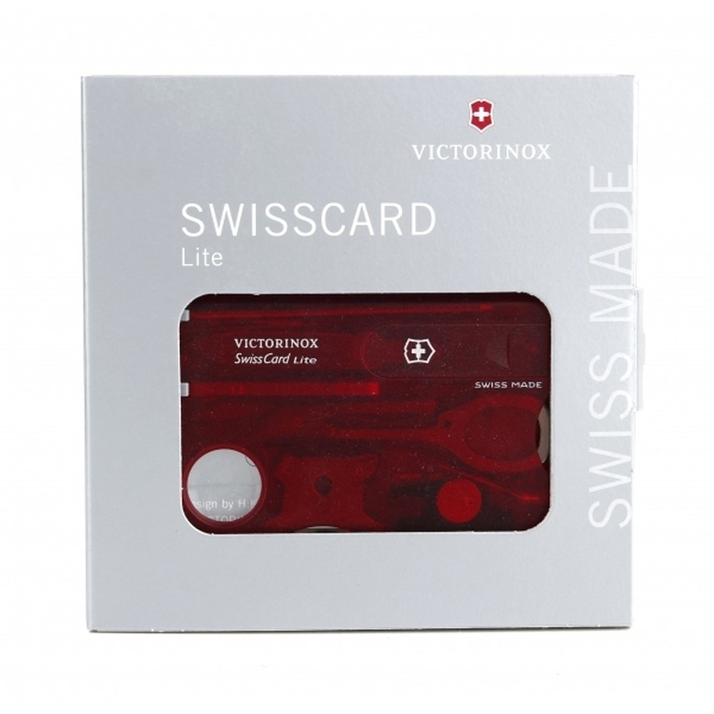 Wielofunkcyjna karta narzędziowa Victorinox SwissCard Lite - Noże i scyzoryki z nadrukiem logo | VEBI - zdjęcie 4