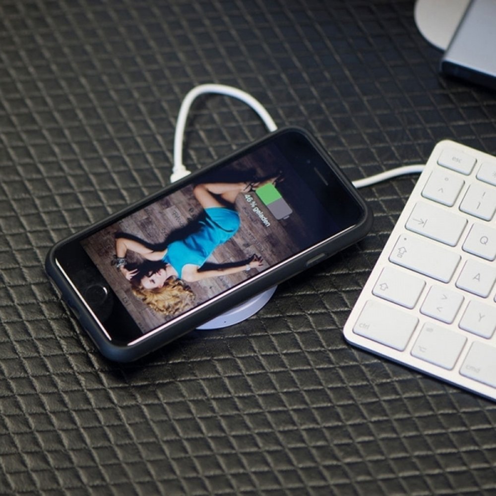 Ładowarka bezprzewodowa KARTHAGO - gadżet z logo firmy - zdjęcie 3