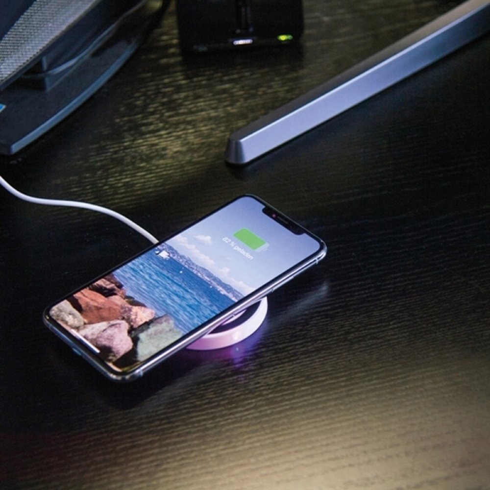 Ładowarka bezprzewodowa KARTHAGO - gadżet z logo firmy - zdjęcie 4