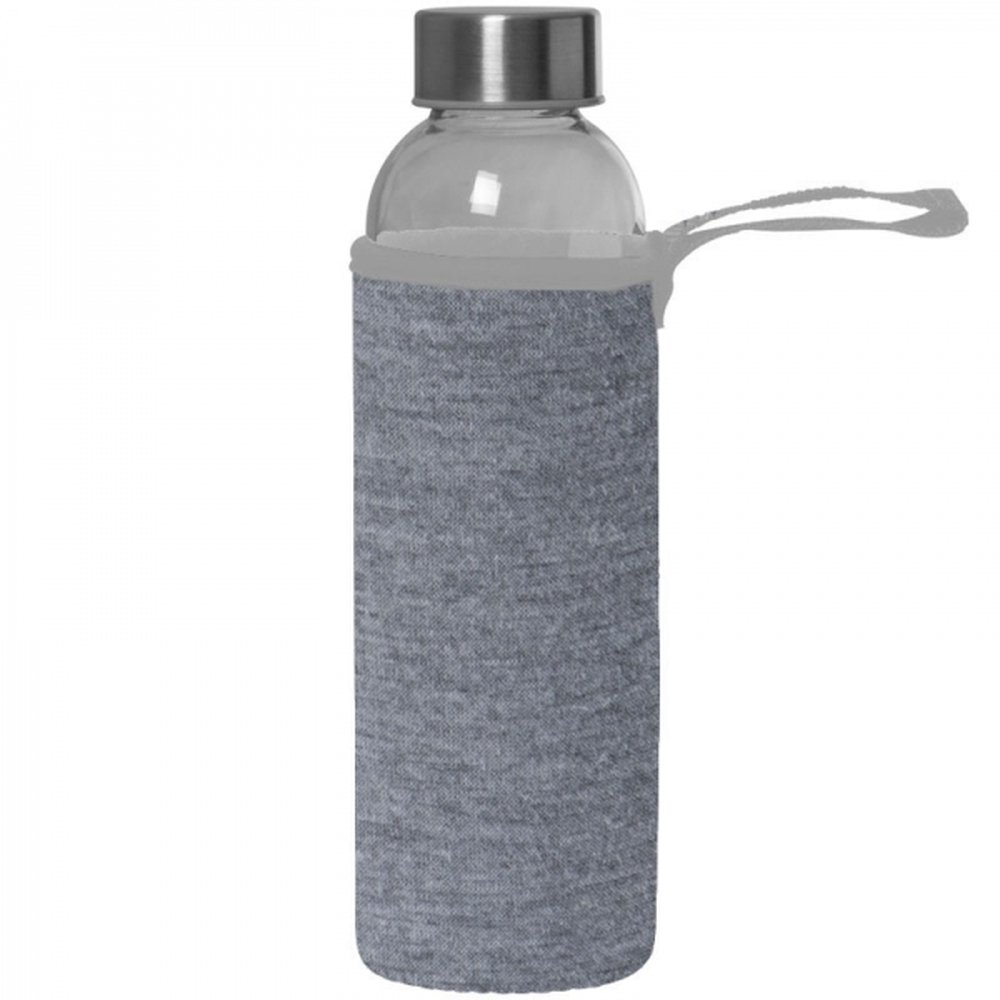 Szklana butelka KLAGENFURT 500ml z etui neoprenowym - Akcesoria podróżne z nadrukiem logo | VEBI - zdjęcie 162