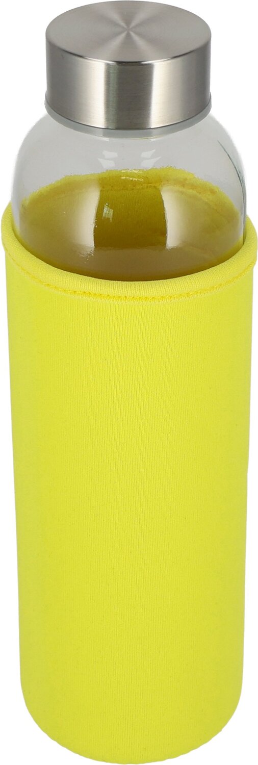 Szklana butelka KLAGENFURT 500ml z etui neoprenowym - Akcesoria podróżne z nadrukiem logo | VEBI - zdjęcie 178