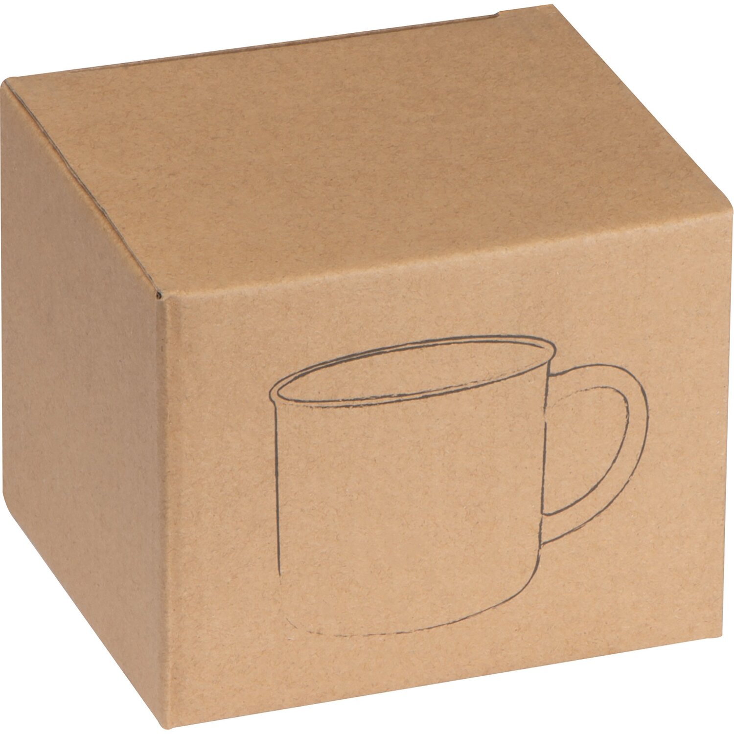 Kubek ceramiczny TRAPANI w stylu retro 350ml z logo firmy - Kubki z nadrukiem logo | VEBI - zdjęcie 2