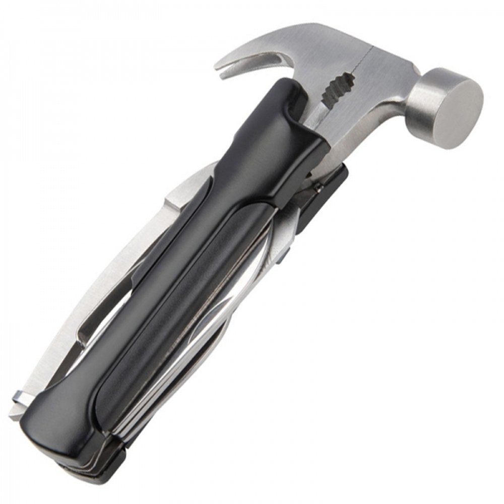 Wielofunkcyjny młotek stalowy PEER - 9 narzędzi w jednym - Narzędzia z nadrukiem logo | VEBI - zdjęcie 2