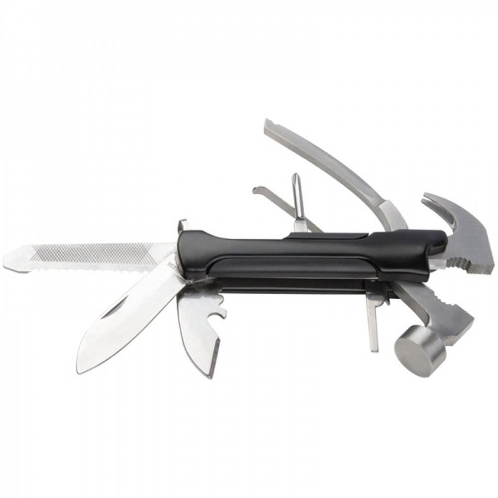 Wielofunkcyjny młotek stalowy PEER - 9 narzędzi w jednym - Narzędzia z nadrukiem logo | VEBI - zdjęcie 3