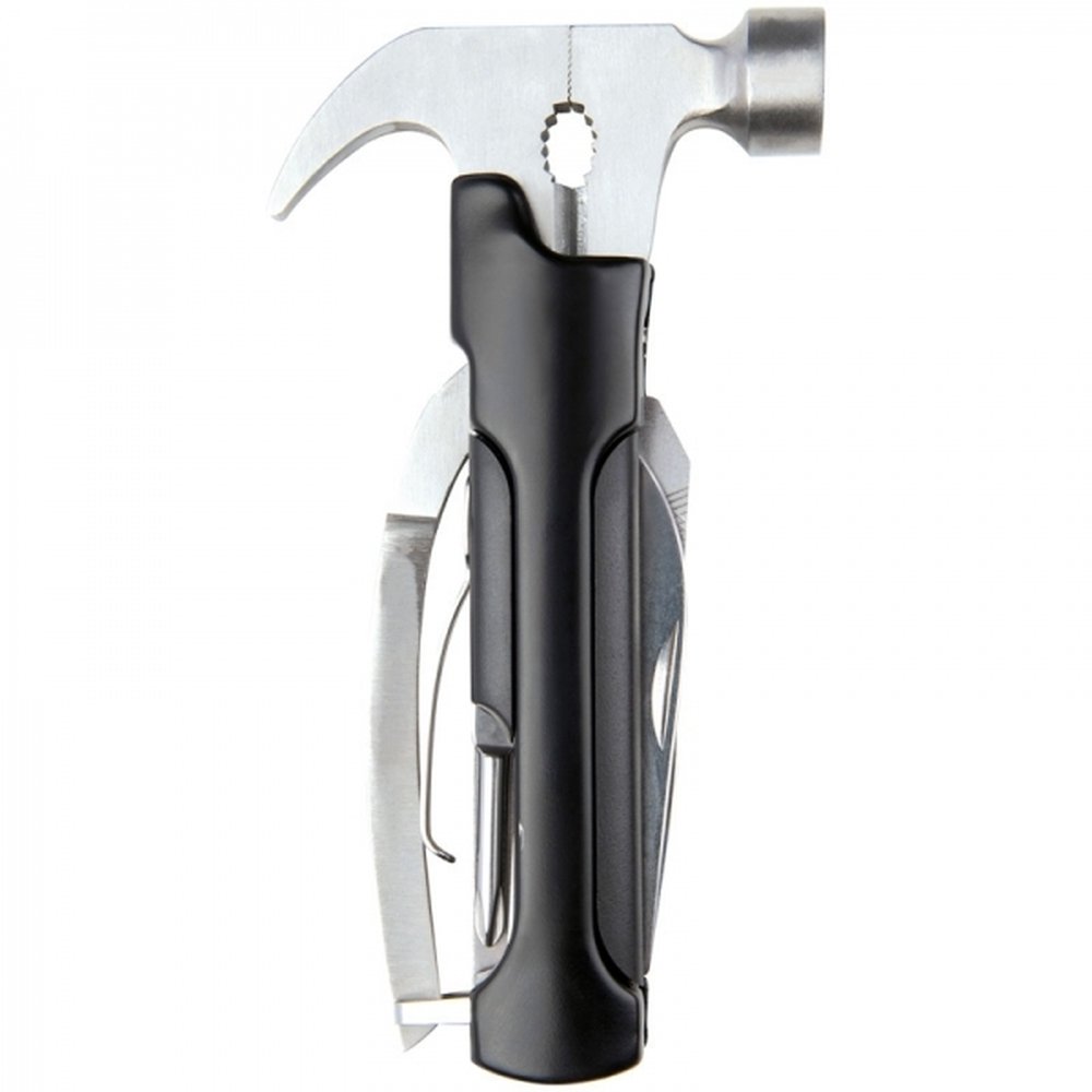 Wielofunkcyjny młotek stalowy PEER - 9 narzędzi w jednym - Narzędzia z nadrukiem logo | VEBI - zdjęcie 4