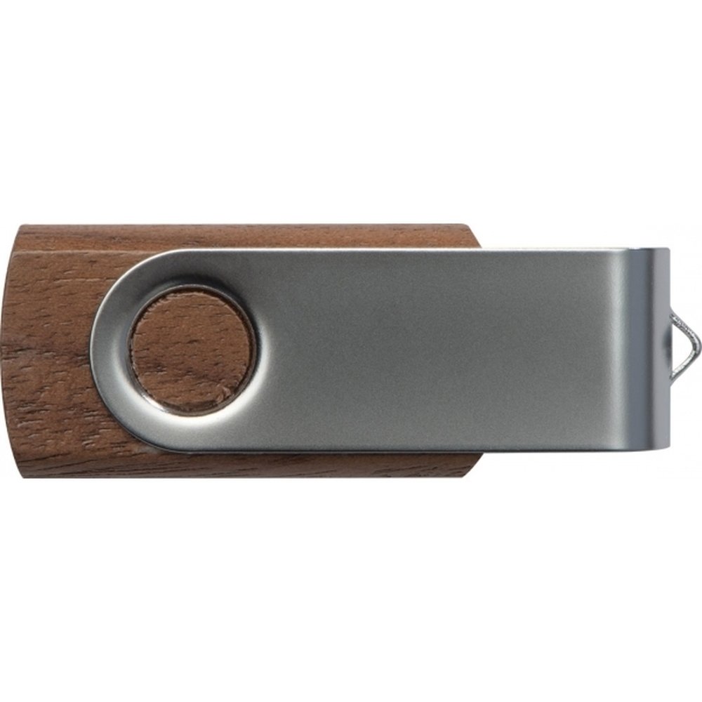 Drewniany pendrive 4GB z logo - naturalny gadżet firmowy - Pamięci USB z nadrukiem logo | VEBI