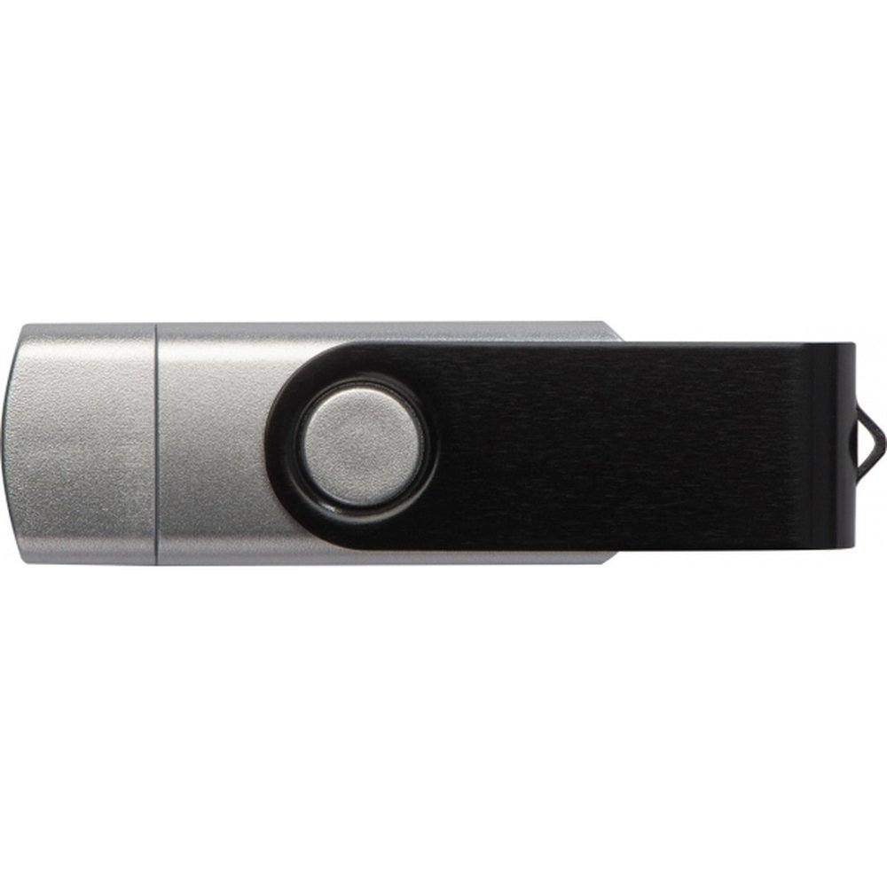 Pendrive USB 3.0 TWIST 32GB z dwoma portami - Pamięci USB z nadrukiem logo | VEBI