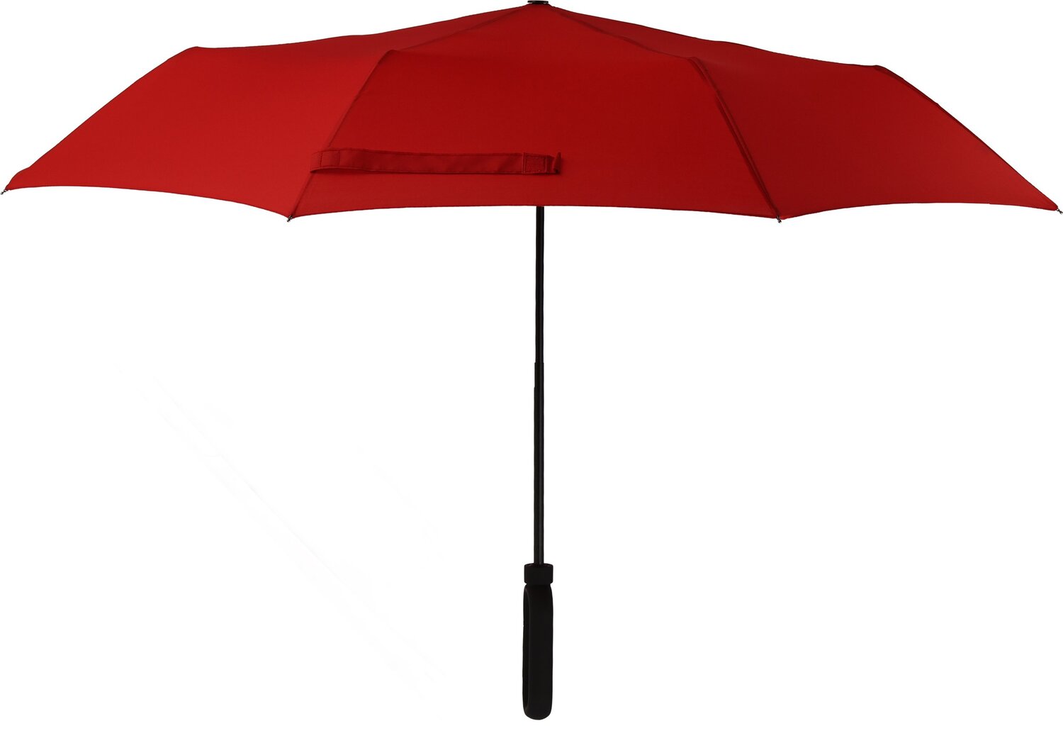Parasol reklamowy manualny z karabińczykiem 98cm ERDING - Panel poniżej 100 cm z nadrukiem logo | VEBI - zdjęcie 14